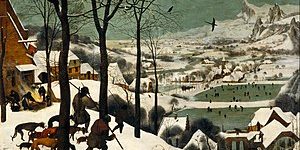 the hunters in the snow by pieter bruegel the elder