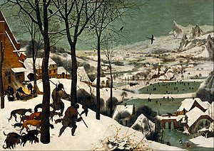 the hunters in the snow by pieter bruegel the elder