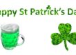 happy st patricks day beer shamrock wear green